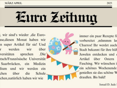 L&rsquo;Euro-Zeitung des mois de Mars et Avril