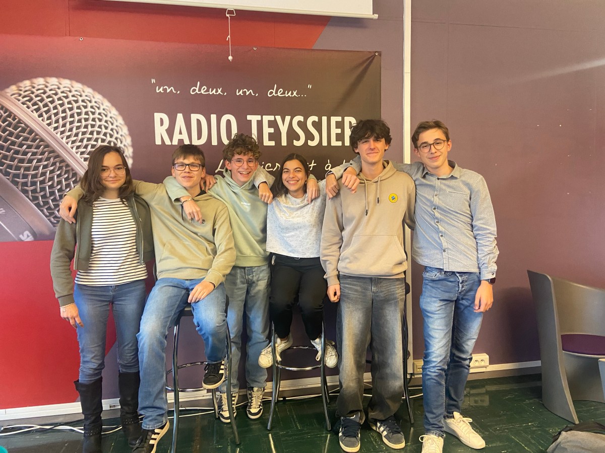 Première émission des Apprentis reporters